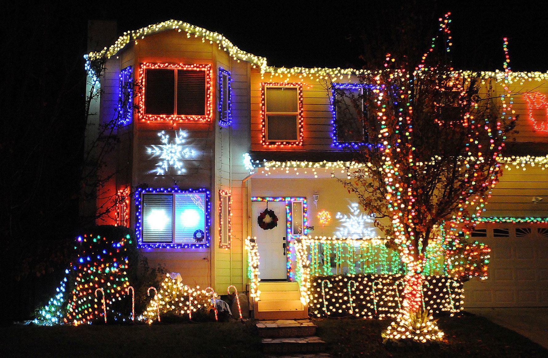 Napa Christmas lights